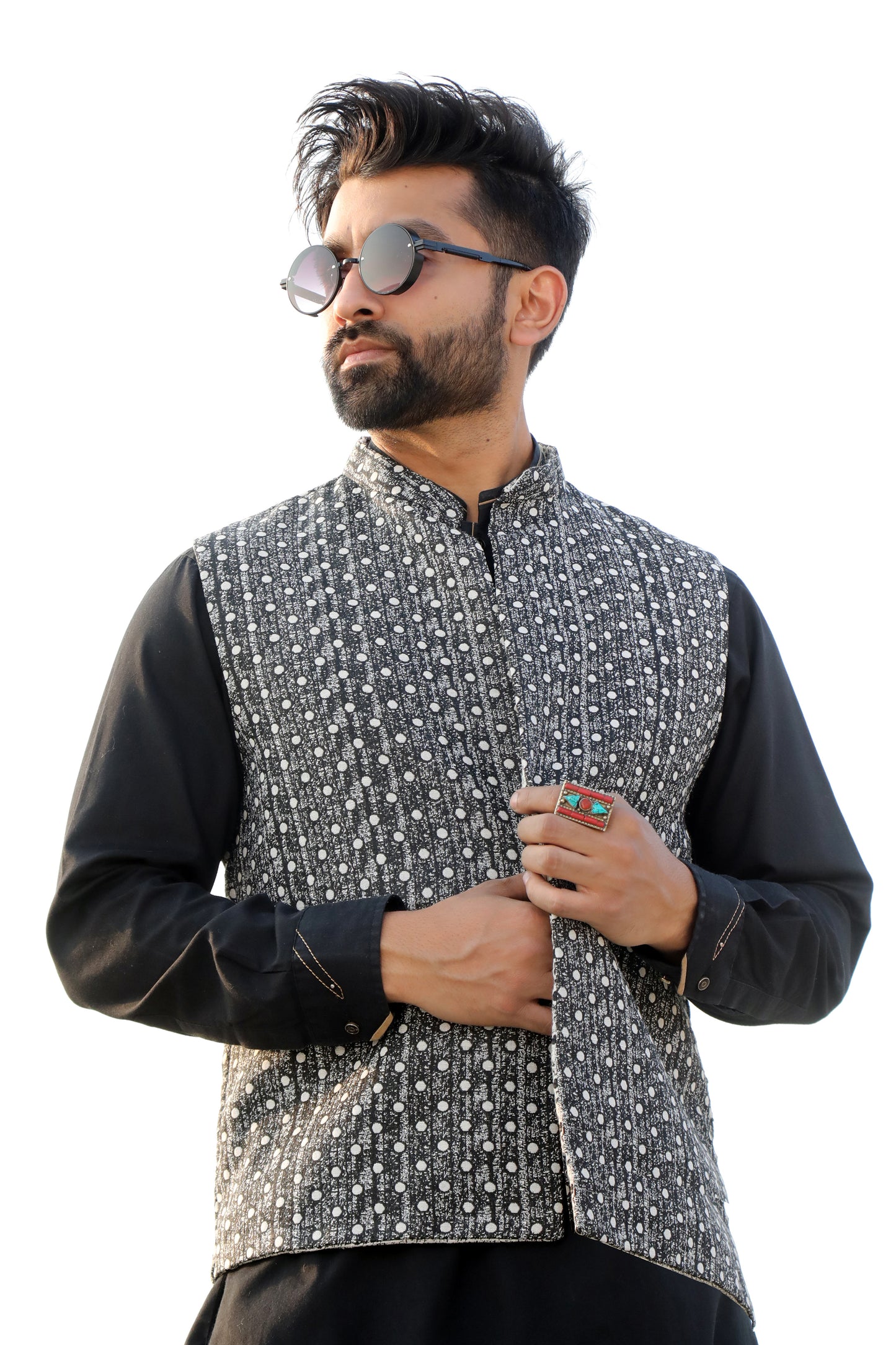 Malang East - Traditional Waistcoat (Reversible)