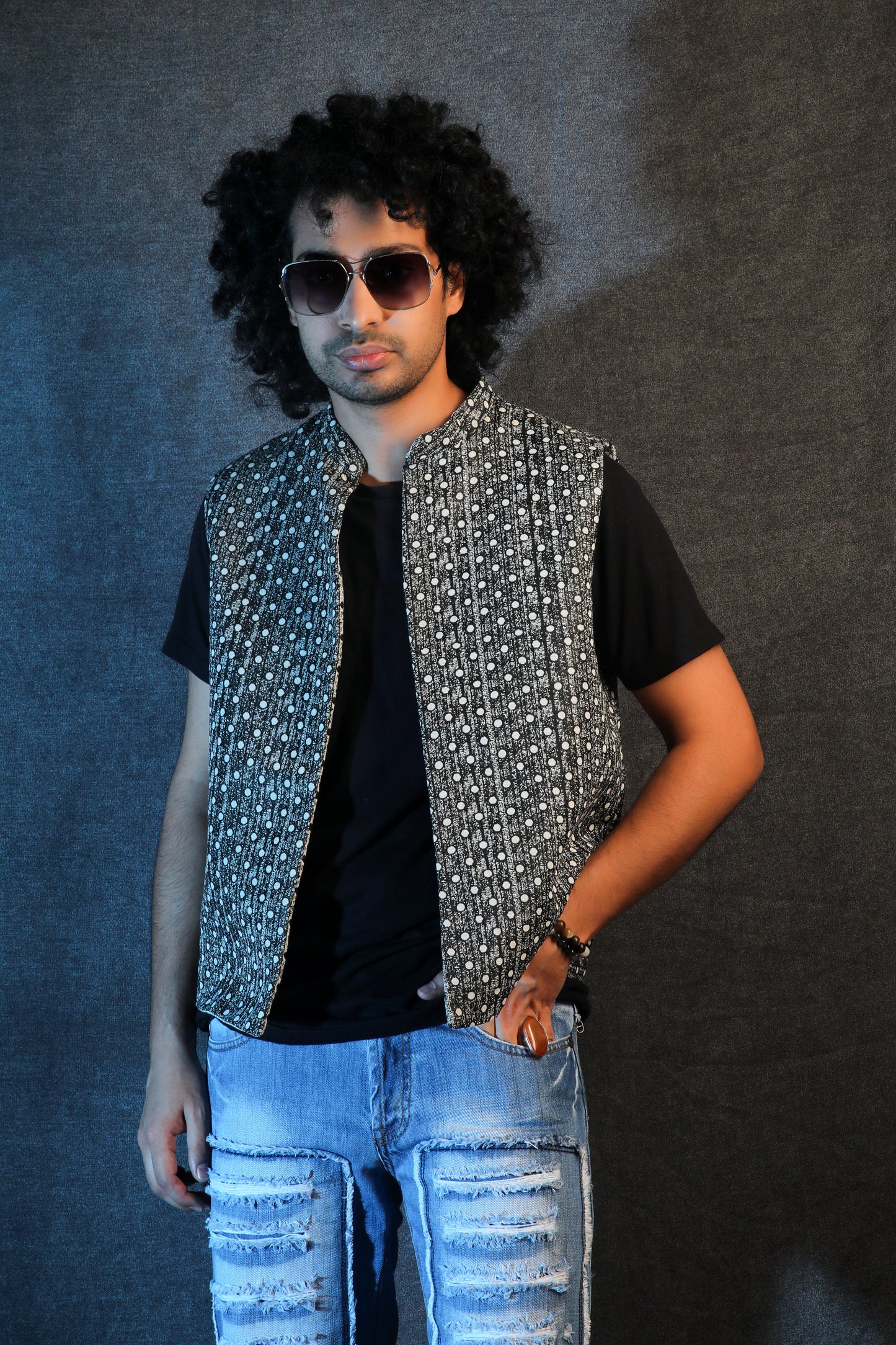 Malang Chic: Classic Style Unisex Waistcoats - Double Sided