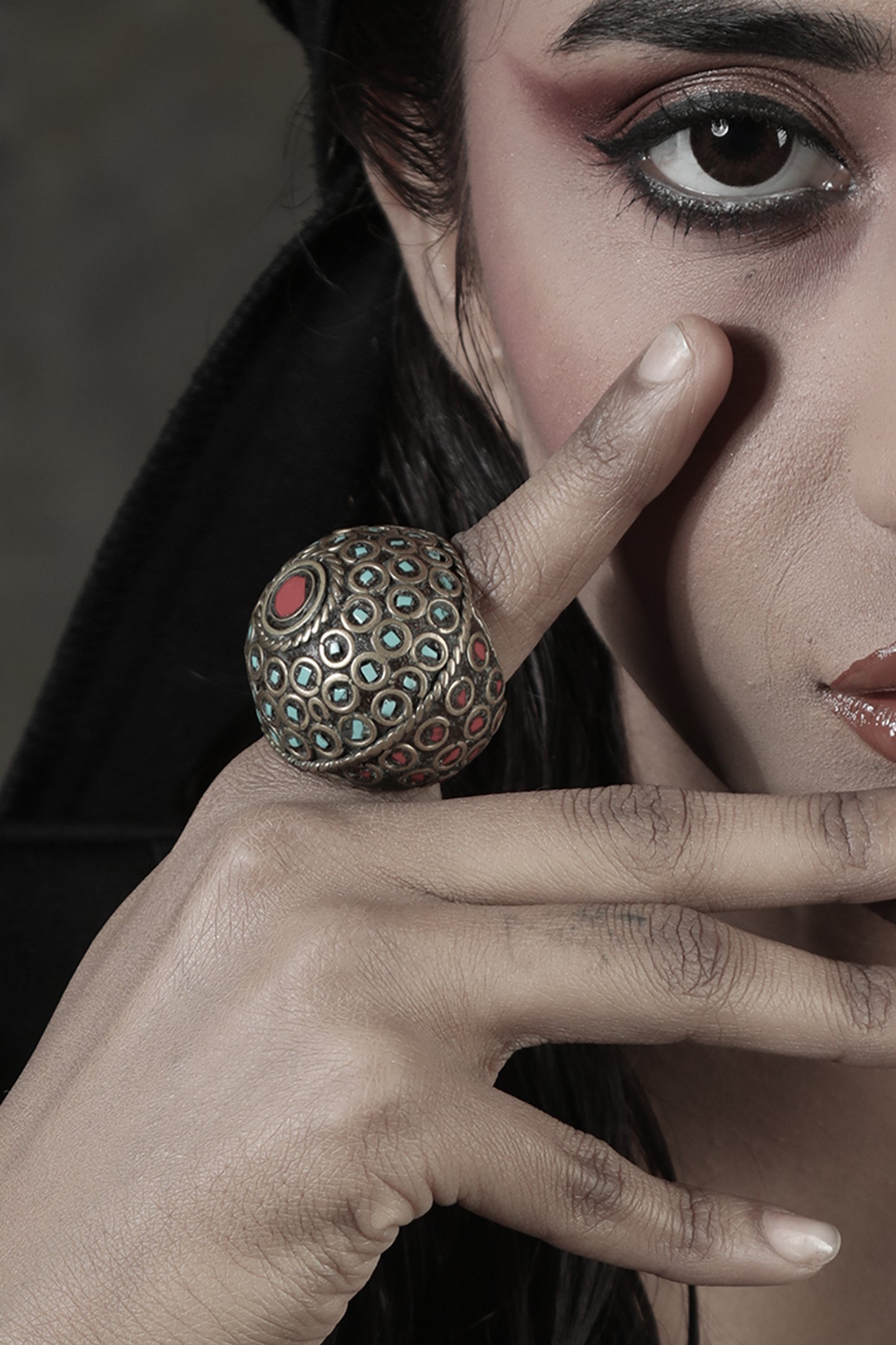 Malang - Antique Round shaped Ring - Limited Edition