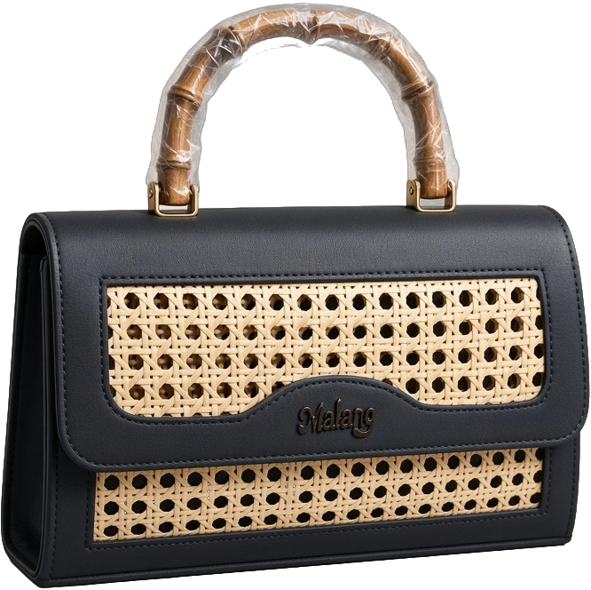 The Top Handle in Midnight Black